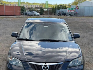 2008 Mazda 3 I (BK) Рестайлинг, чёрный, 499000 рублей, вид 2