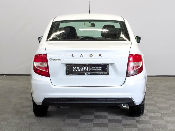 2024 Lada (ВАЗ) Granta I Рестайлинг, белый, 635000 рублей - вид 5