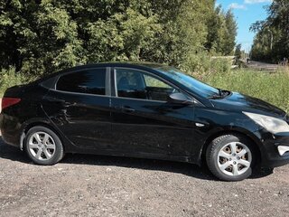 2016 Hyundai Solaris I Рестайлинг, чёрный, 750000 рублей, вид 2