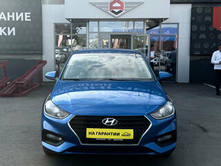2017 Hyundai Solaris II, синий, 1030000 рублей, вид 2