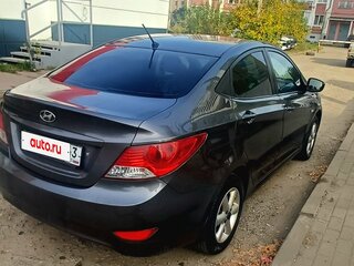 2011 Hyundai Solaris I, чёрный, 610000 рублей, вид 3