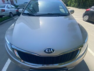 2013 Kia Rio 4-speed III, бежевый, 1000000 рублей, вид 2
