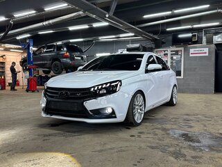 2018 Lada (ВАЗ) Vesta I, белый, 850000 рублей, вид 1
