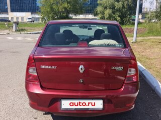 2012 Renault Logan I Рестайлинг, красный, 429000 рублей, вид 3