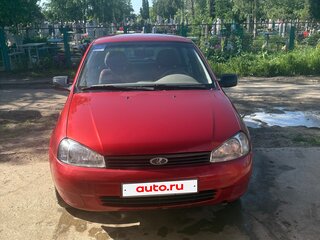 2006 Lada (ВАЗ) Kalina I, красный, 220000 рублей, вид 1