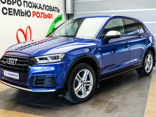 2019 Audi Q5 II (FY), синий, 3170000 рублей, вид 1