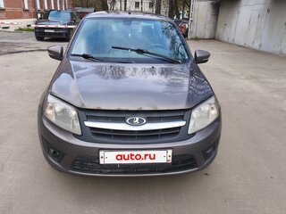 2016 Lada (ВАЗ) Granta I, коричневый, 305000 рублей, вид 2