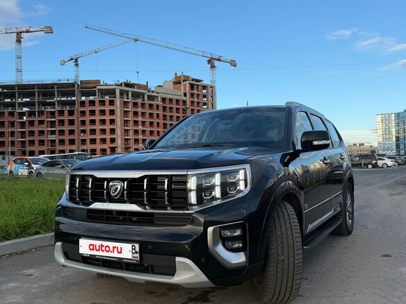 2019 Kia Mohave I Рестайлинг 2, чёрный - вид 1