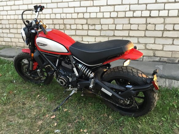 2021 Ducati Scrambler 800, красный, 450000 рублей - вид 5