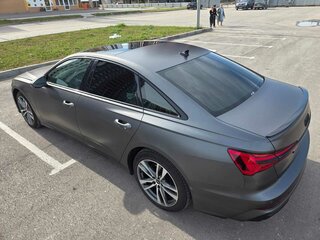 2022 Audi A6 40 TDI V (C8), серый, 5900000 рублей, вид 5