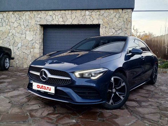 2022 Mercedes-Benz CLA 200 II (C118, X118), синий, 3390000 рублей