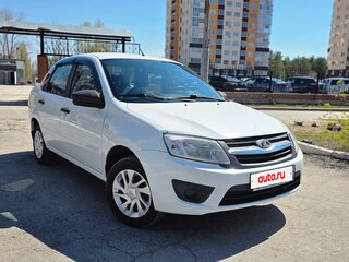 2017 Lada (ВАЗ) Granta I, белый, 519000 рублей, вид 1