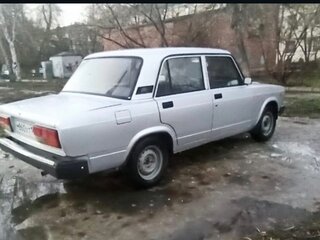 2010 Lada (ВАЗ) 2107, серебристый, 200000 рублей, вид 4