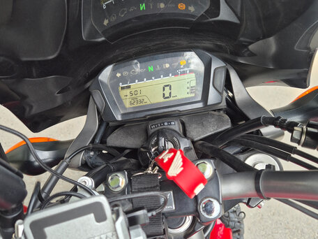 2012 Honda NC 700S, красный, 550000 рублей, вид 2