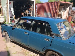 2004 Lada (ВАЗ) 2107, синий, 120000 рублей, вид 2