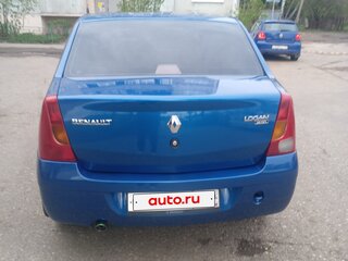 2008 Renault Logan I, синий, 360000 рублей, вид 4