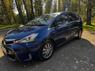 2017 Toyota Prius Alpha I (ZVW40/41) Рестайлинг, синий, 1850000 рублей, вид 1