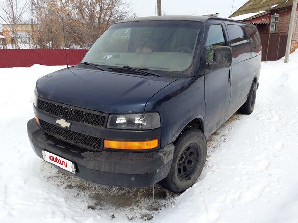 2008 Chevrolet Express, синий, 1450000 рублей - вид 8