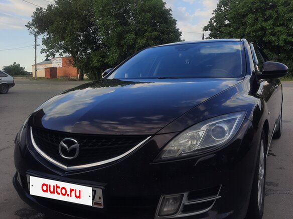 2007 Mazda 6 II (GH), фиолетовый, 690000 рублей