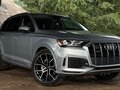 2022 Audi Q7 45 TFSI II (4M) Рестайлинг, серебристый, 5800000 рублей - вид 3