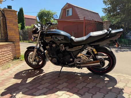 1995 Yamaha XJR1200, чёрный, 380000 рублей, вид 2