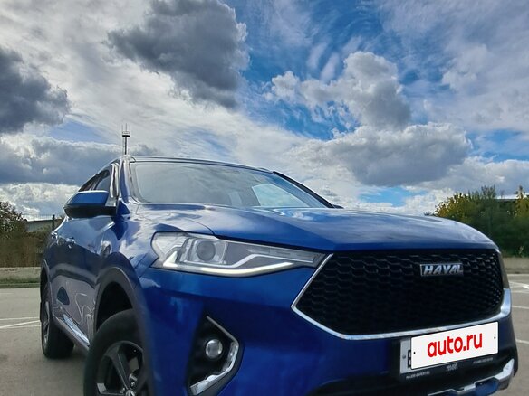 2021 Haval F7 I, синий - вид 8