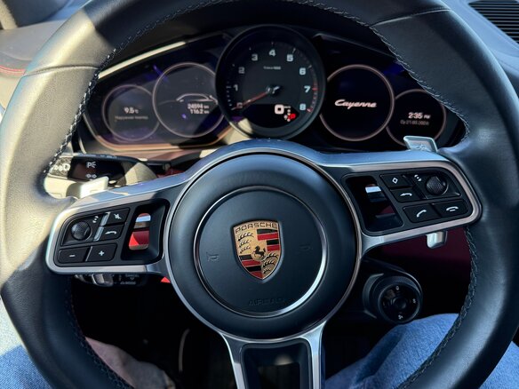 2022 Porsche Cayenne III, синий, 9500000 рублей