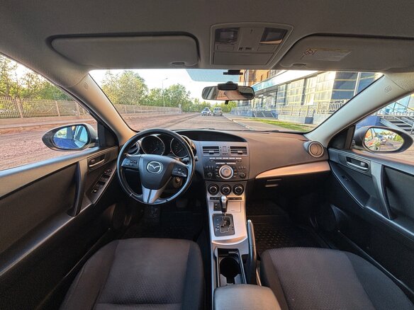 2009 Mazda 3 II (BL), синий, 900000 рублей - вид 6