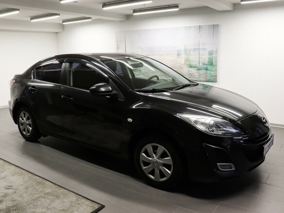 2012 Mazda 3 II (BL) Рестайлинг, чёрный, 916000 рублей - вид 2