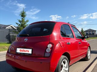 2004 Nissan Micra III (K12), красный, 395000 рублей, вид 2