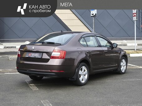 2019 Skoda Octavia III (A7) Рестайлинг, коричневый, 1487000 рублей, вид 2