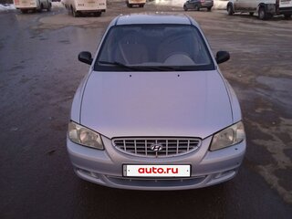 2004 Hyundai Accent ТагАЗ II, серебристый, 260000 рублей, вид 1