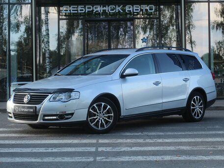 2008 Volkswagen Passat B6, серебристый, 645000 рублей, вид 1