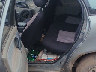 2008 Lada (ВАЗ) Kalina I, серый, 125000 рублей, вид 2