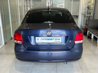 2014 Volkswagen Polo V, синий, 615000 рублей, вид 3