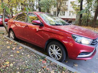 2018 Lada (ВАЗ) Vesta I, красный, 789000 рублей, вид 5