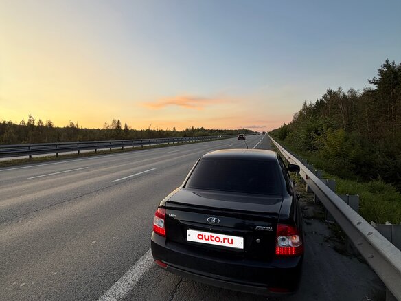2015 Lada (ВАЗ) Priora I Рестайлинг, чёрный, 500000 рублей - вид 8