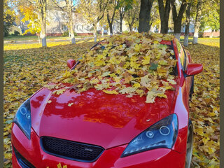 2009 Hyundai Genesis Coupe I, красный, 1500000 рублей, вид 3