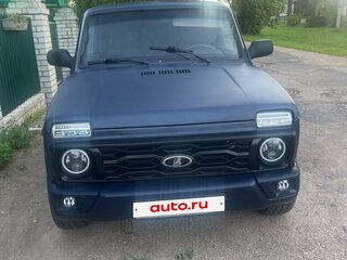 2015 Lada (ВАЗ) 2121 (4x4) Urban I Рестайлинг, синий, 430000 рублей, вид 1