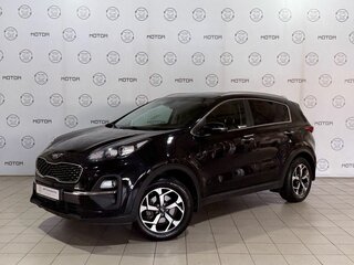 2021 Kia Sportage IV Рестайлинг, чёрный, 2500000 рублей, вид 3