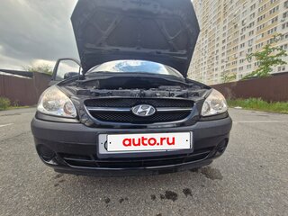 2009 Hyundai Getz I Рестайлинг, чёрный, 575000 рублей, вид 3