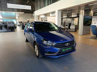 2021 Lada (ВАЗ) Vesta SW I, синий, 1079000 рублей, вид 1