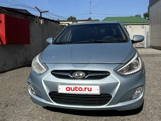 2014 Hyundai Solaris I, голубой, 630000 рублей, вид 4