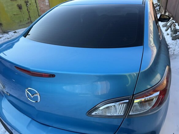 2011 Mazda 3 II (BL) Рестайлинг, синий, 950000 рублей - вид 9