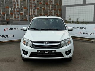2015 Lada (ВАЗ) Granta I, белый, 410000 рублей, вид 2