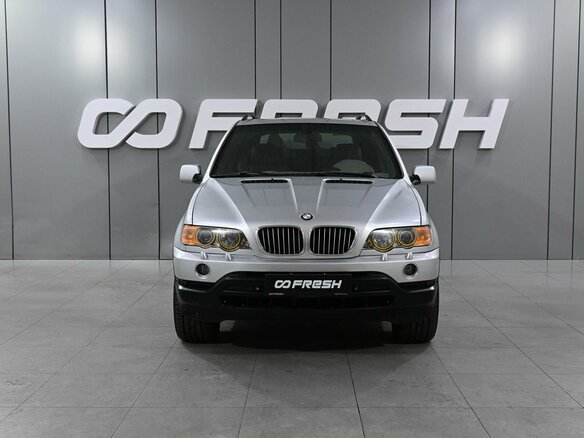 2001 BMW X5 4.4i I (E53), серебристый, 1049000 рублей - вид 2