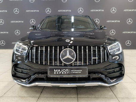 2020 Mercedes-Benz GLC Coupe 300 d I (C253) Рестайлинг, чёрный, 4990000 рублей, вид 2