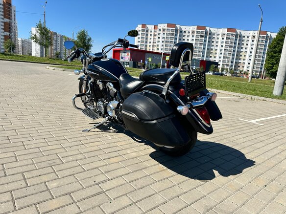 2014 Yamaha XVS1300, чёрный, 600000 рублей - вид 7