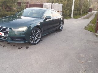 2017 Audi A7 I (4G) Рестайлинг, зелёный, 2849000 рублей, вид 4
