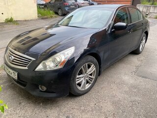 2012 Infiniti G25 IV, чёрный, 1750000 рублей, вид 1